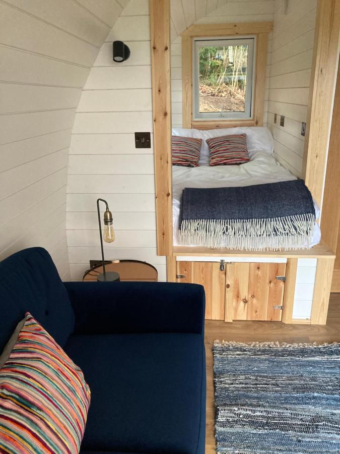 Cefn Crib Cabins Machynlleth Exterior foto